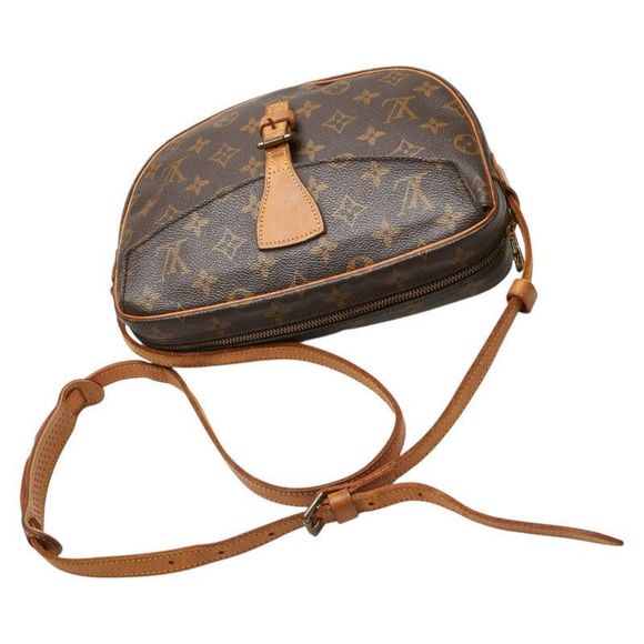 Louis Vuitton Monogram Genefeuille MM Crossbody Shoulder Bag M51226 Brown PVC - Picture 4 of 10